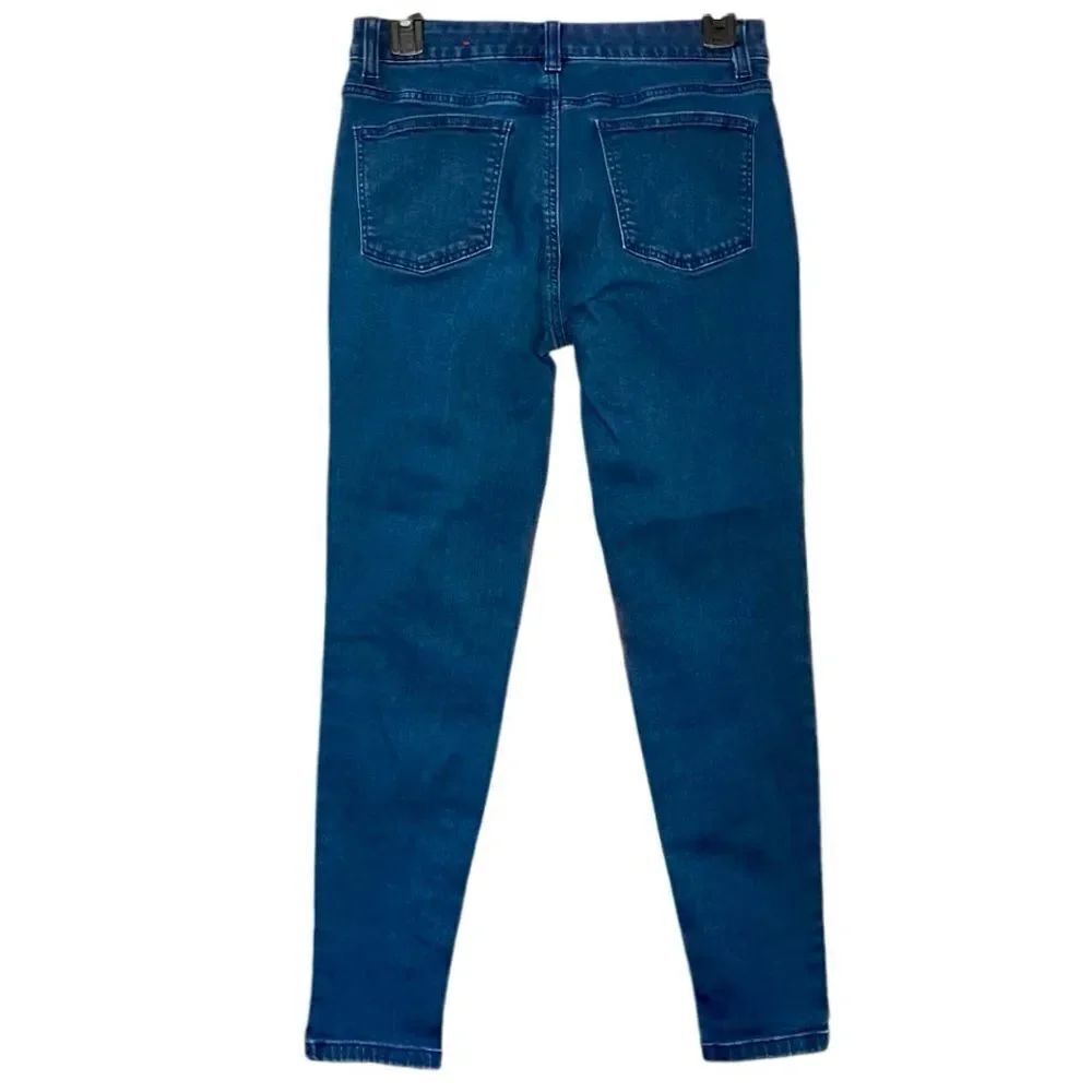 Talbots Simply Flattering Five Pocket Ankle Jeans in Dark Blue Wash Women’s 4P - Picture 6 of 9